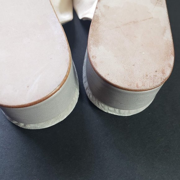 Kevyn Wynn Satin Slippers Mules Crystals Size 8 - Picture 14 of 16